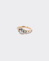 Juxtapose Ring on light color background.