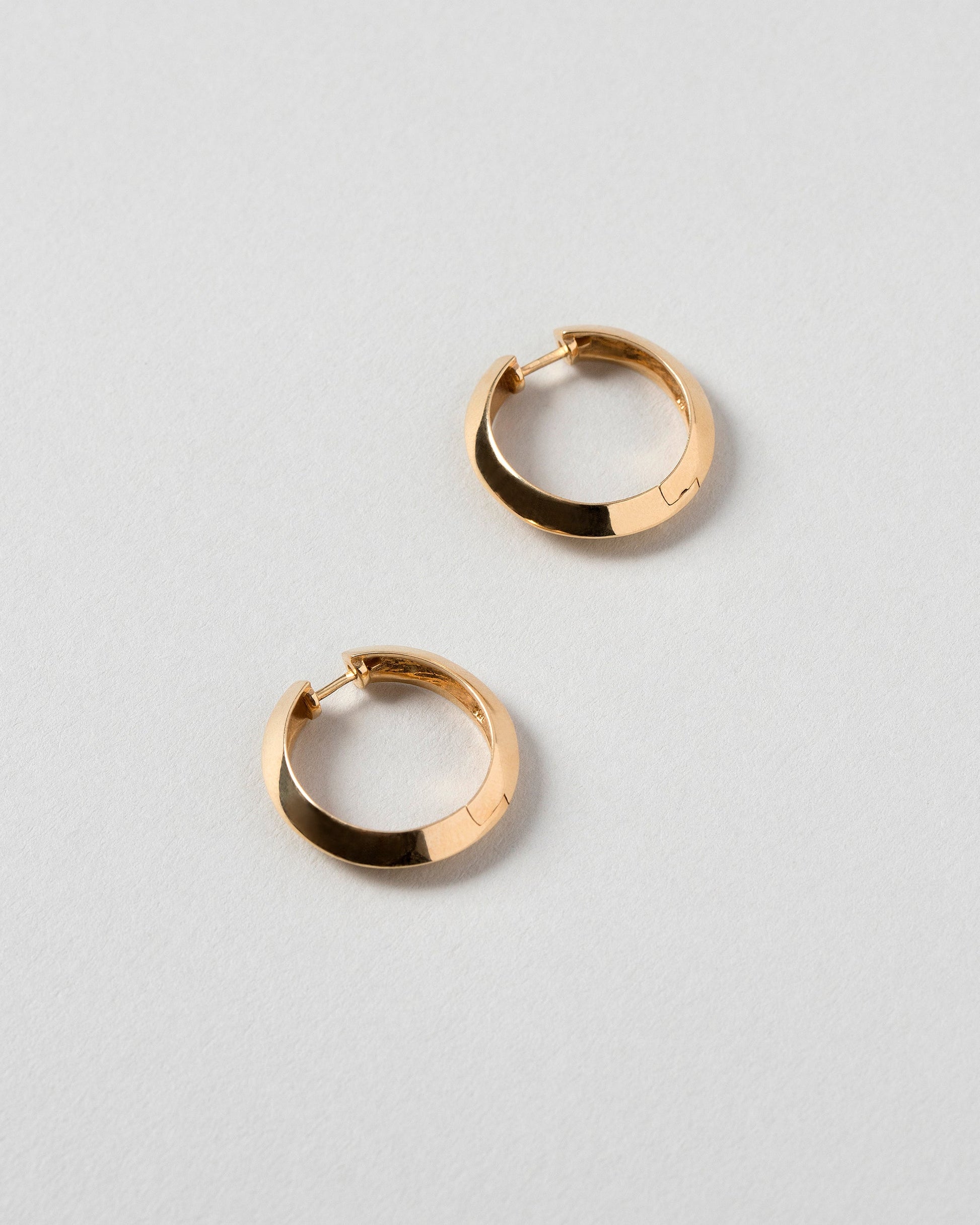 Accordion Hoops on light color background.