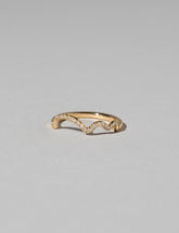 Squiggle Band - Pavé on light color background.