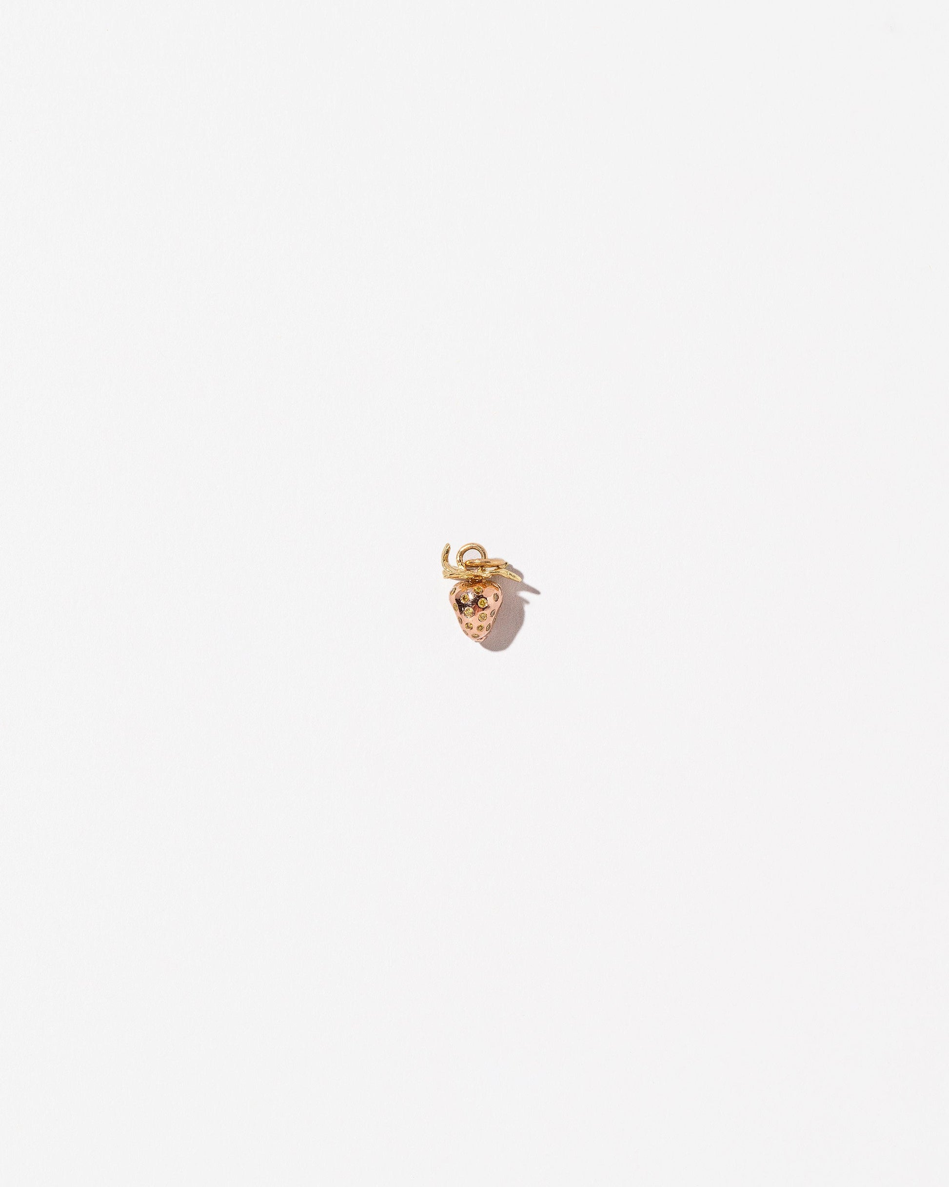 Strawberry Charm - Baby on light color background.