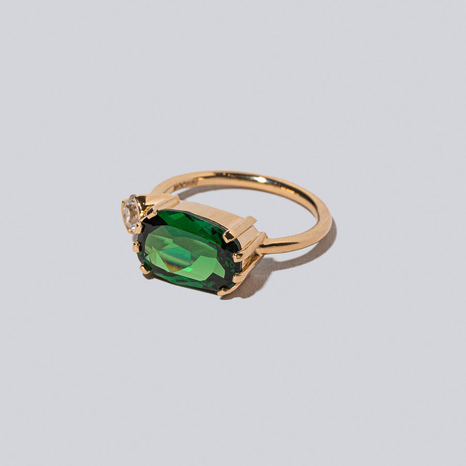 product_details:: Product photo of the Datura Ring on a light color background