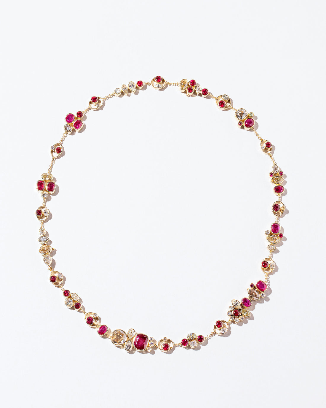 Diamond & Ruby Convertable Bracelet/Necklace
