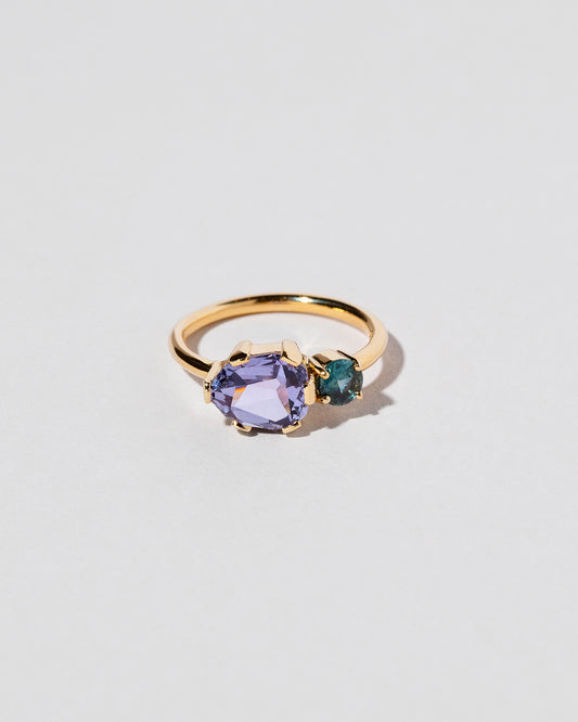 Custom Madagascar & Montana Sapphire Ring