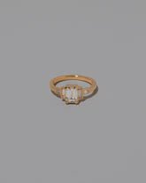 Diamond Assertion Ring on light color background.