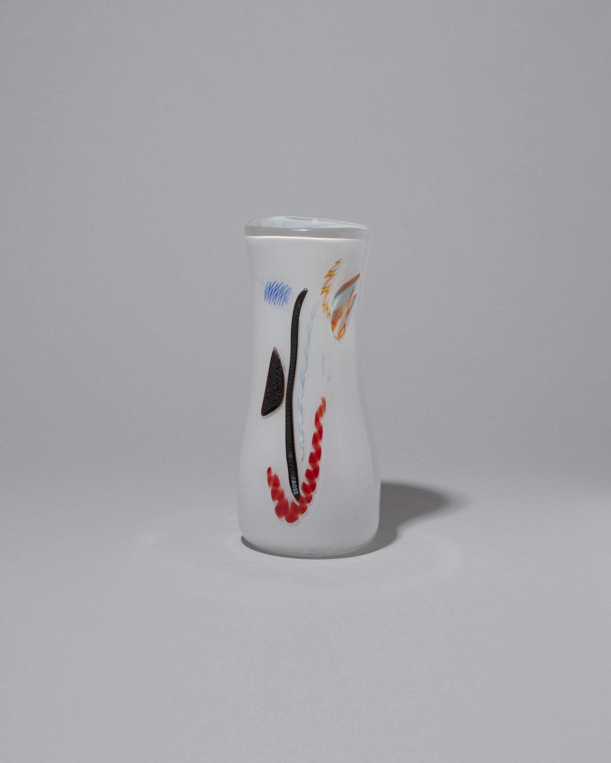 FACEVESSEL White Mega Face Vase on light color background.