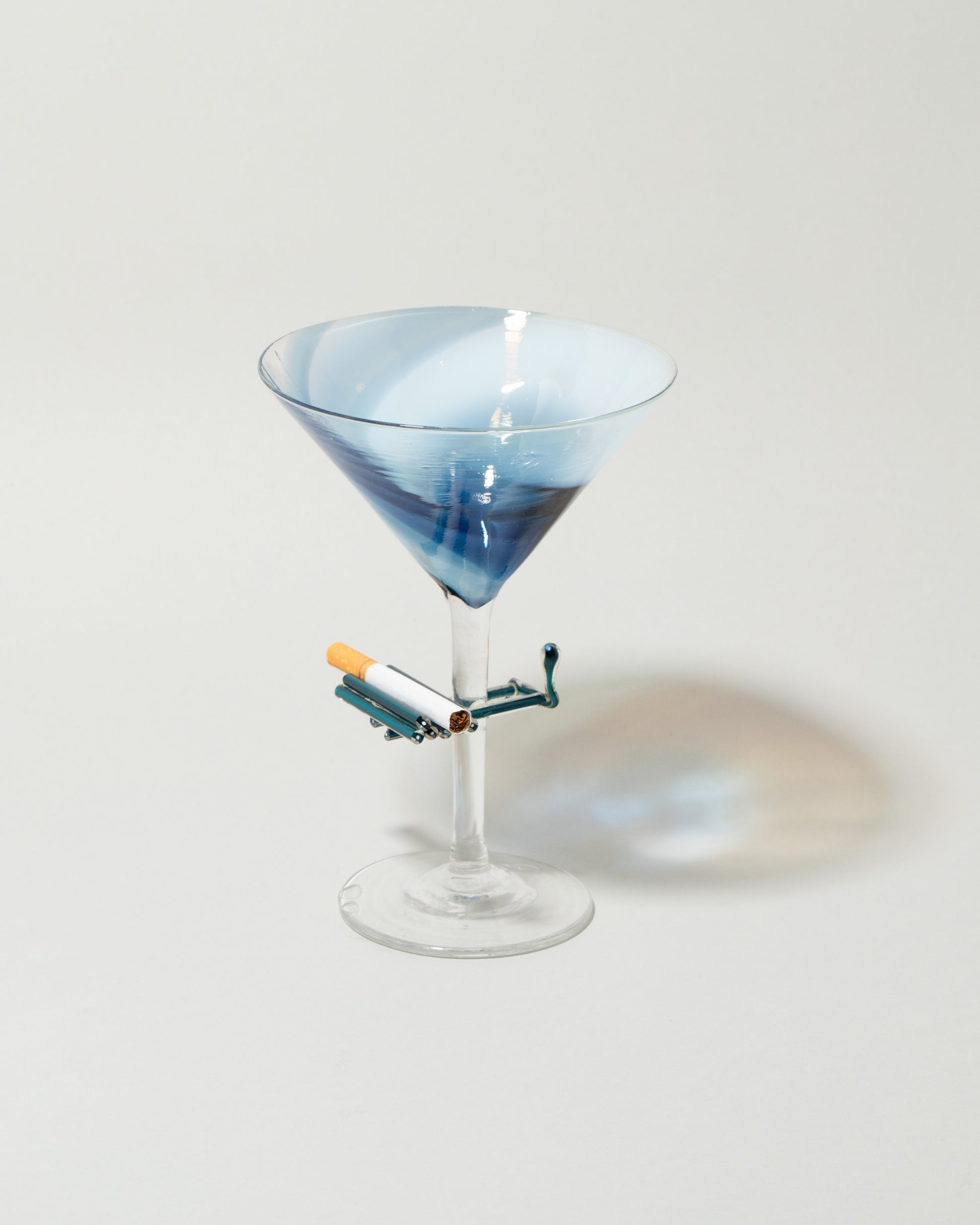 Bow Glassworks For Your Pleasure Shake And Bake on light color background. Cigarette not included.