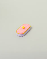 Chiaozza Pink For Your Pleasure Small Sardine Can on light color background.