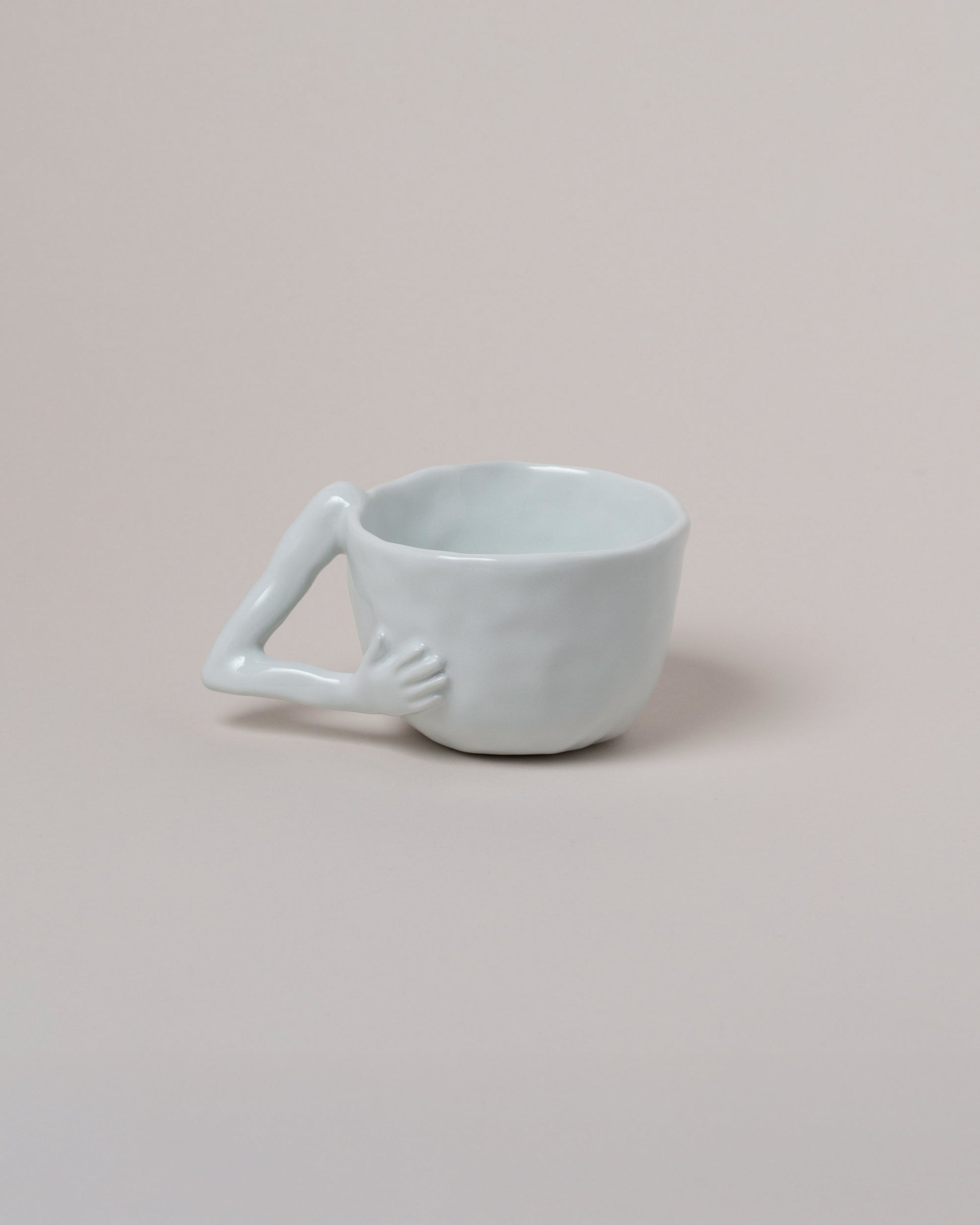 Courtney Krings Sassy Mug on light color background.