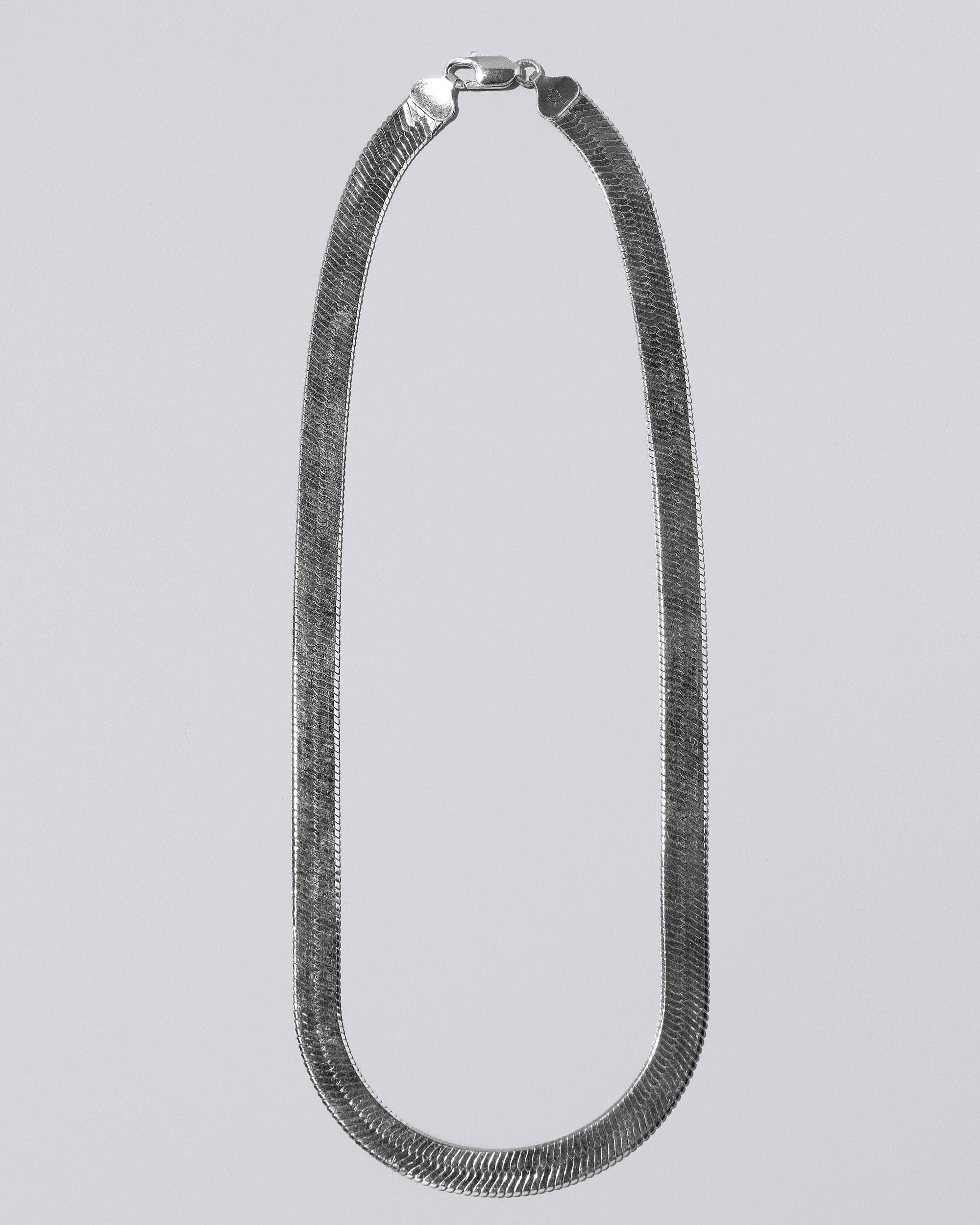 Women's Herringbone Chain - 3mm - Silver Necklace - JAXXON