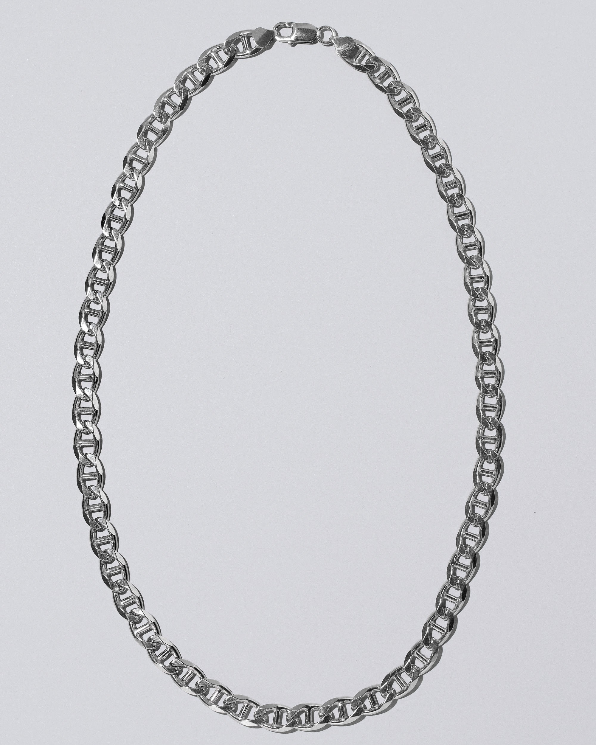5.3mm Mariner Chain Necklace in 14K Gold Bonded Semi-Solid Sterling Silver  - 22