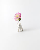 Eleonor Boström Chihuahua PARK Dog Vase on light color background. Flower not included.