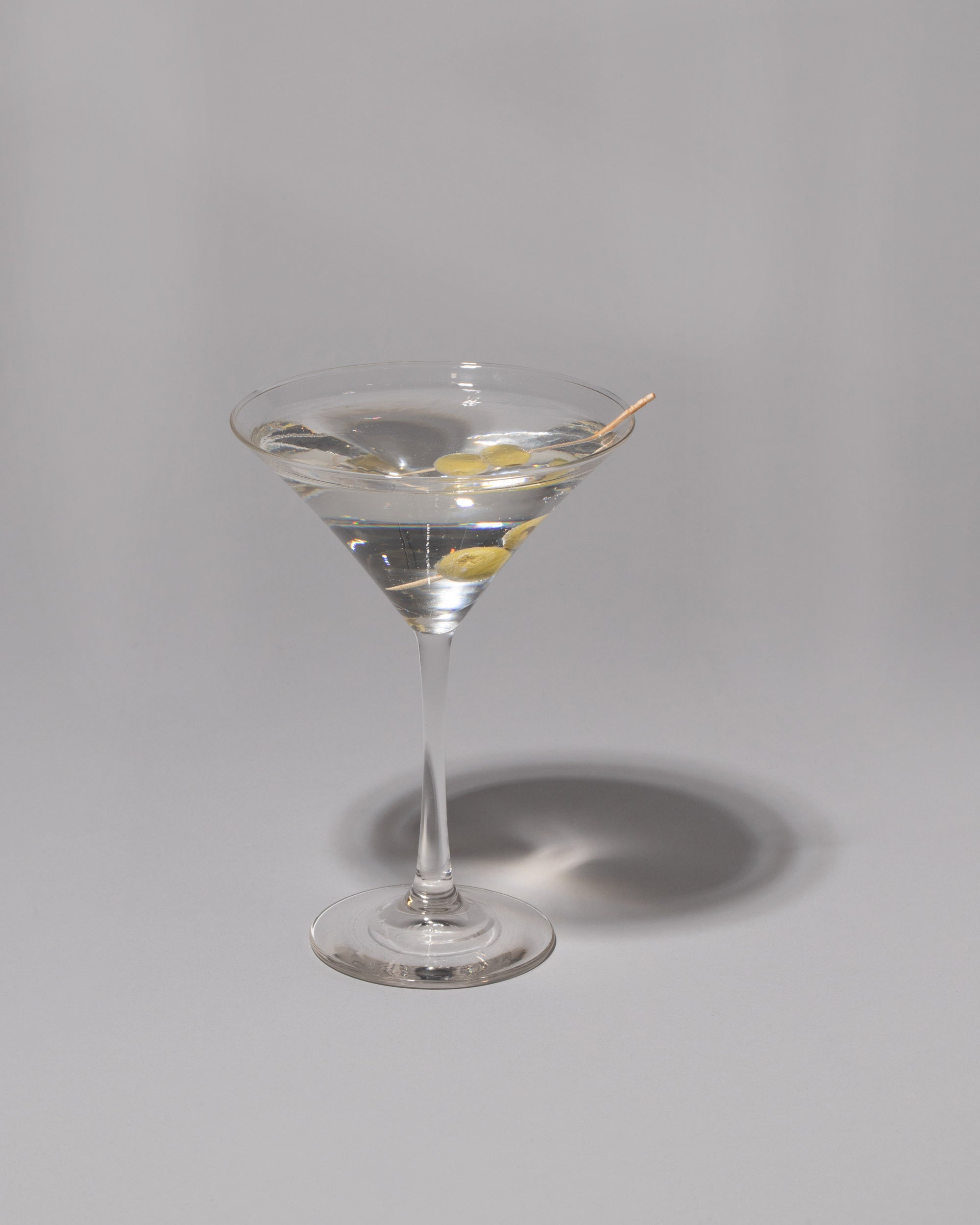 Martini Glass Spilling Out Sticker