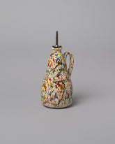 La Ceramica Vincenzo Del Monaco Drips Oil Bottle on light color background.