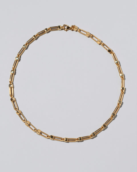 Lightweight Half Loop Link Necklace | Mociun