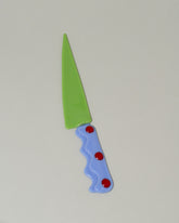 Jonny Campolo Green For Your Pleasure Amused Boosh Knife on light color background.