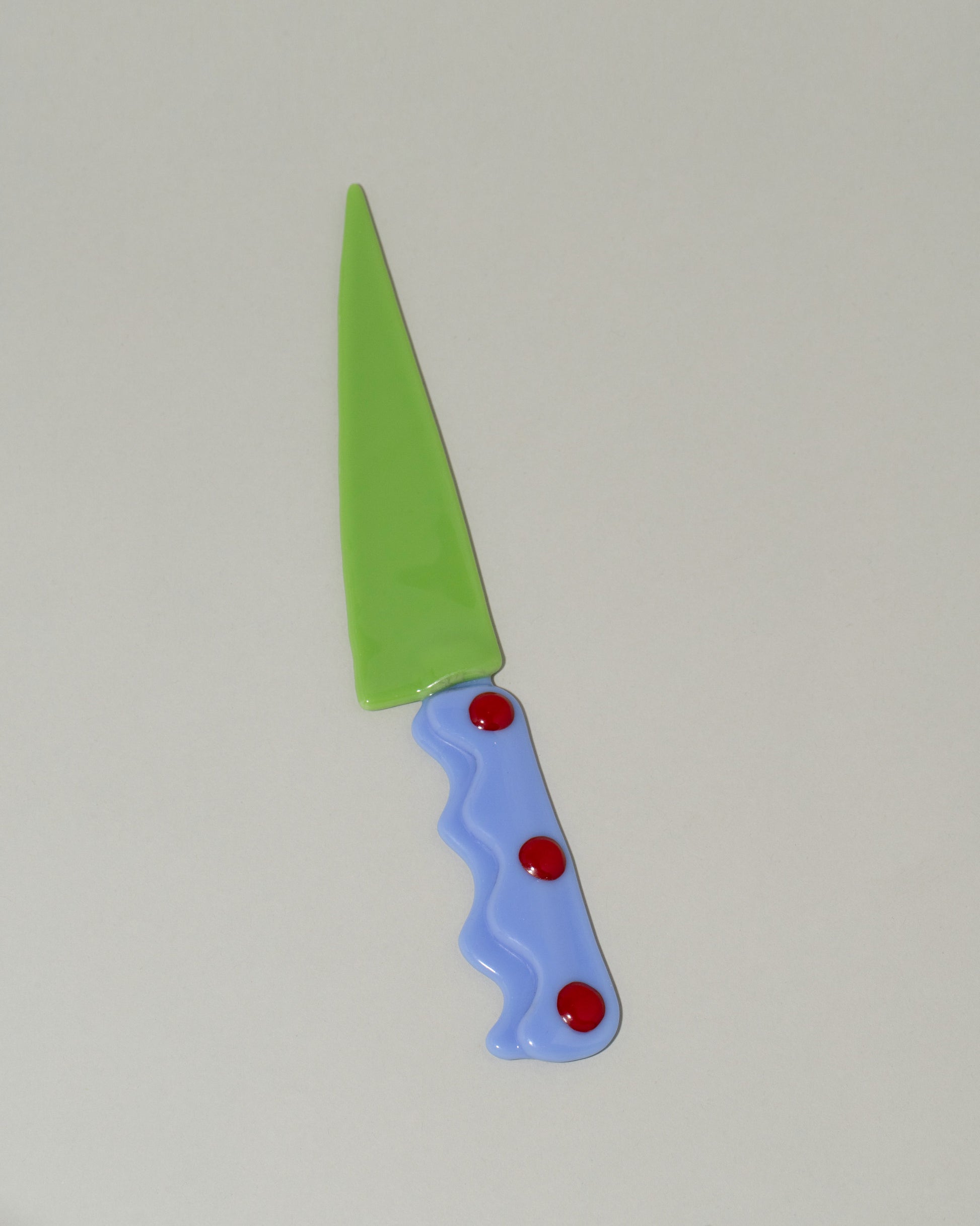 Jonny Campolo Green For Your Pleasure Amused Boosh Knife on light color background.