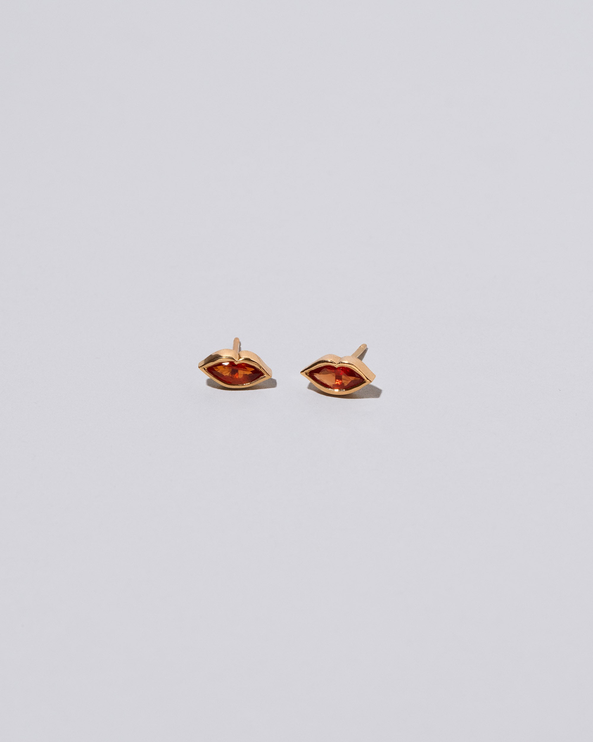 French Retro Big Red Stud Earrings: Charm Jewelry WB215 | Touchy Style