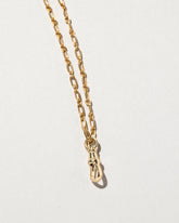 Swivel Fob with Chain on light color background.