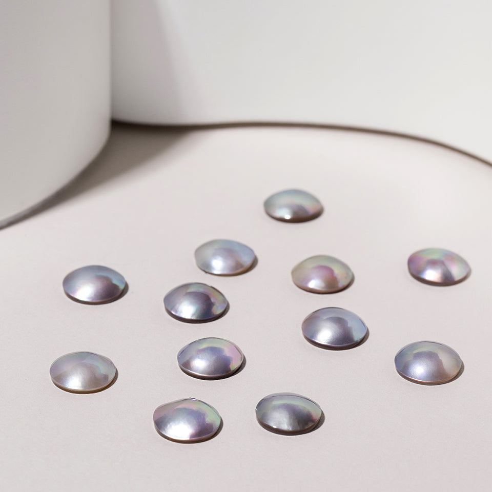 loose round pearls
