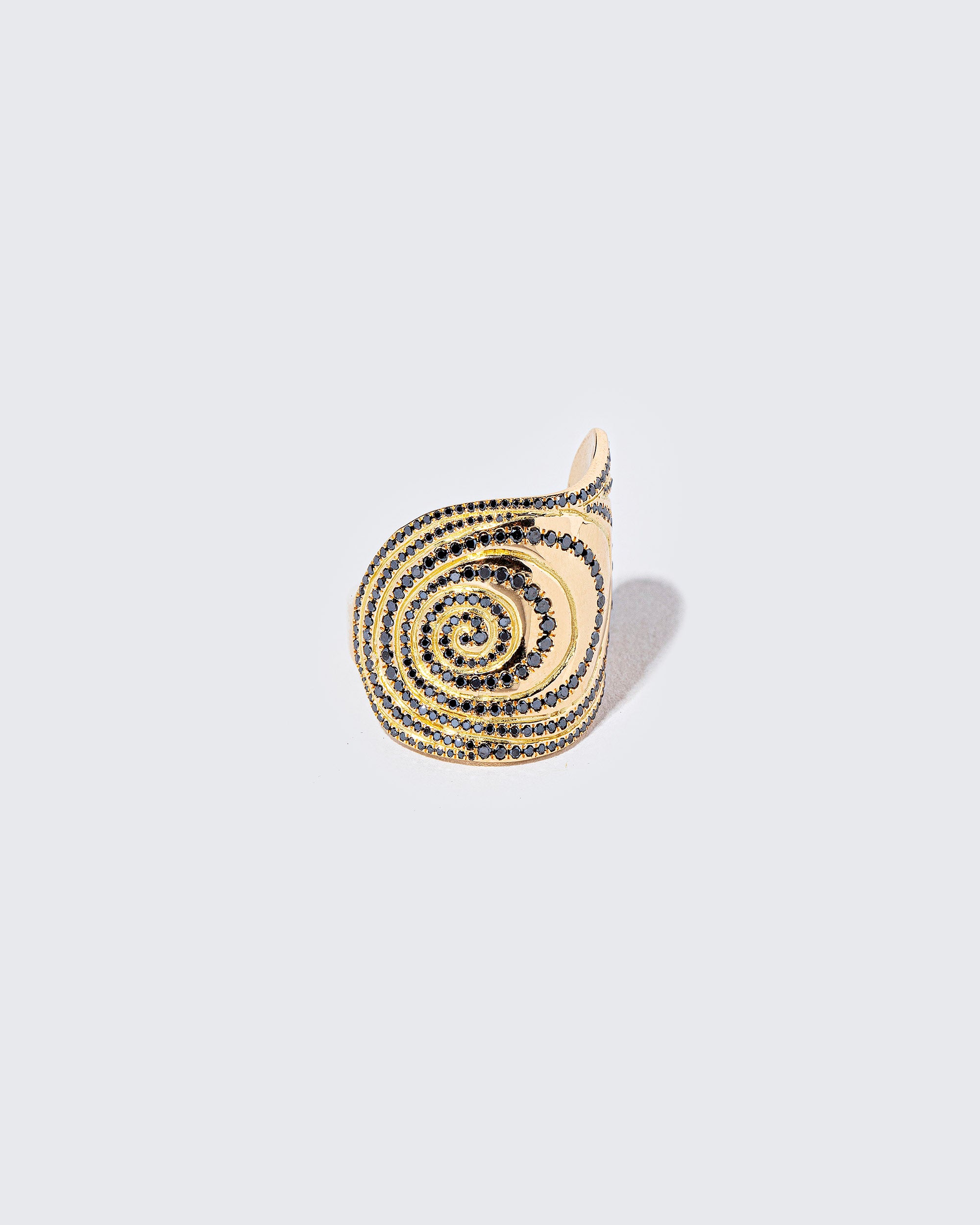 Spiral Necklace | Mociun Mini / White Diamond