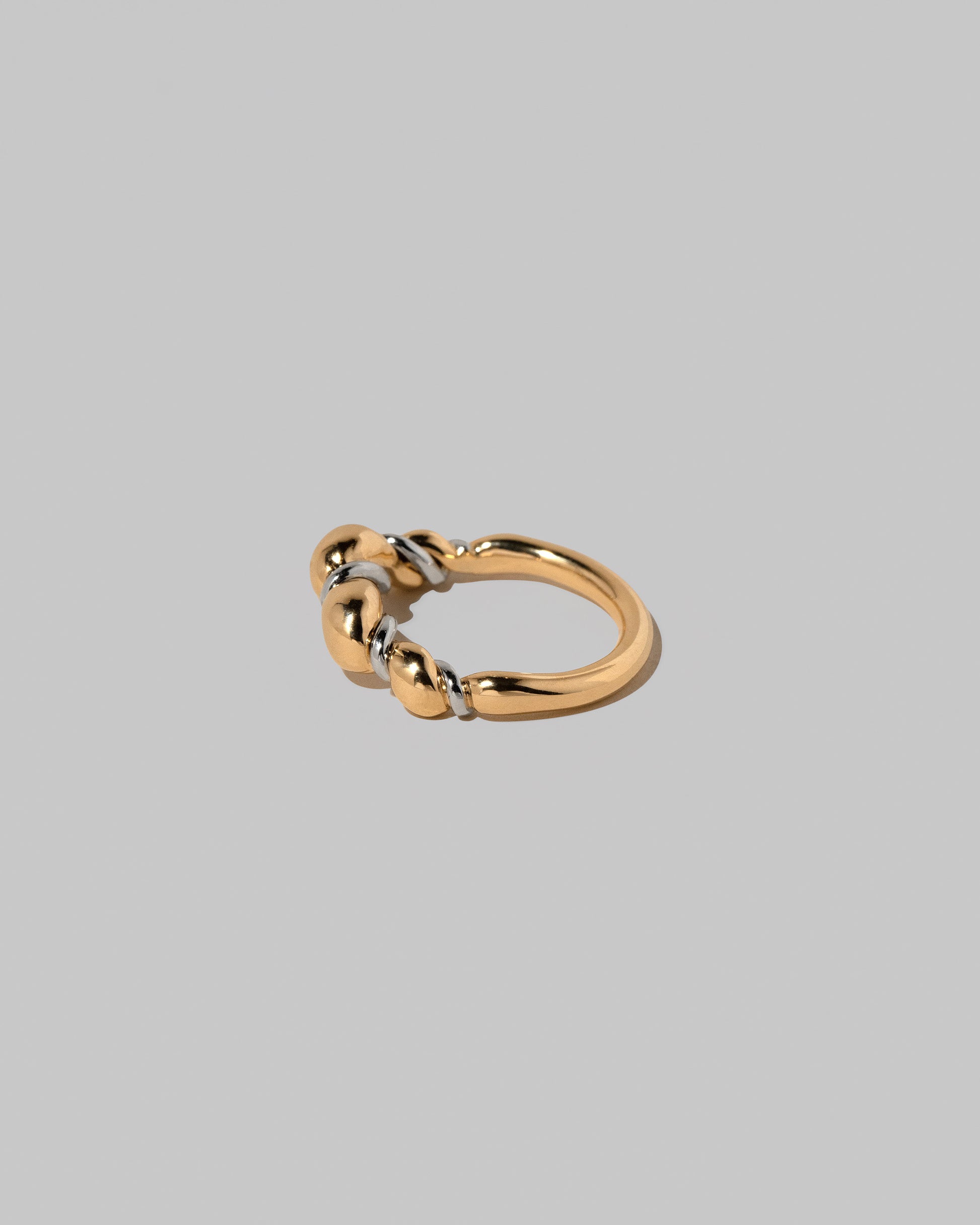 View from the side of the Two Tone Bind Band on light color background.