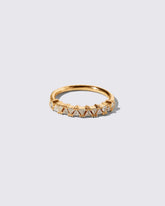 Diamond Eleven Trillion Ring on light color background.
