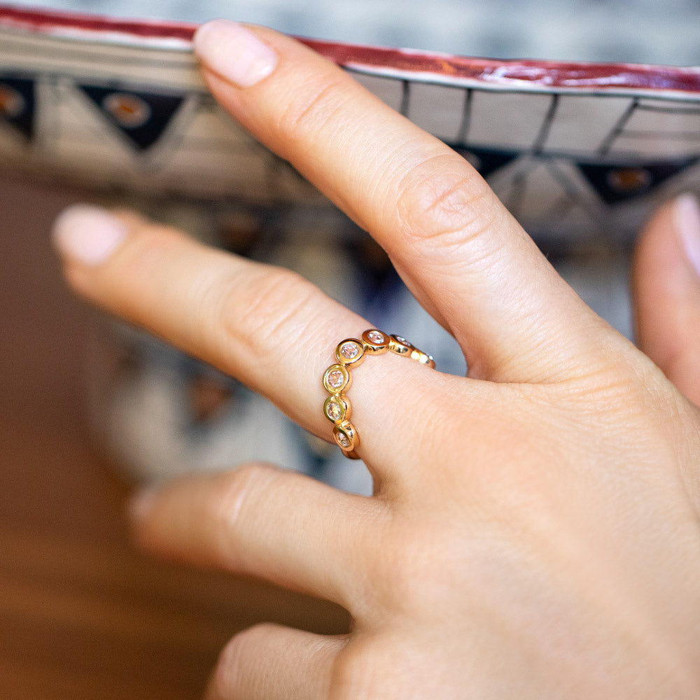 product_details::Momentum Ring on model.