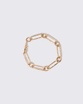 Link Bracelet on light color background.