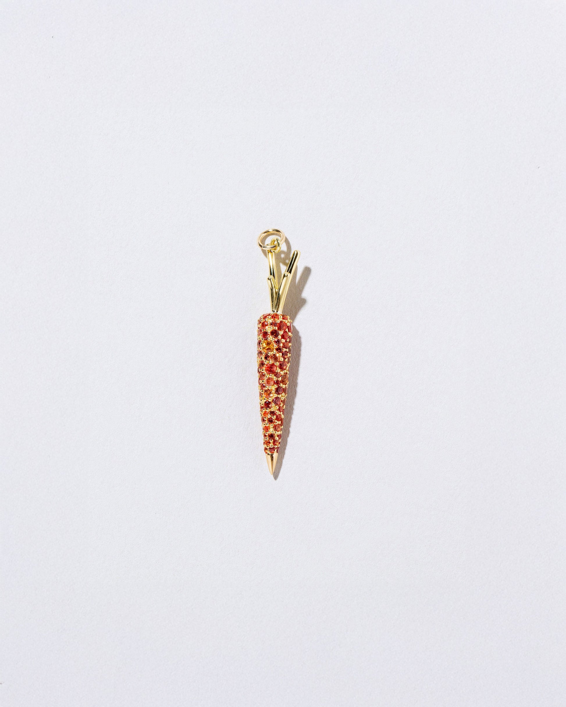 Carrot Charm on light color background.