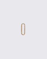 Pavé Link Charm on light color background.