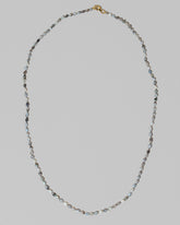 Ula Pearl Necklace 007 on light color background.