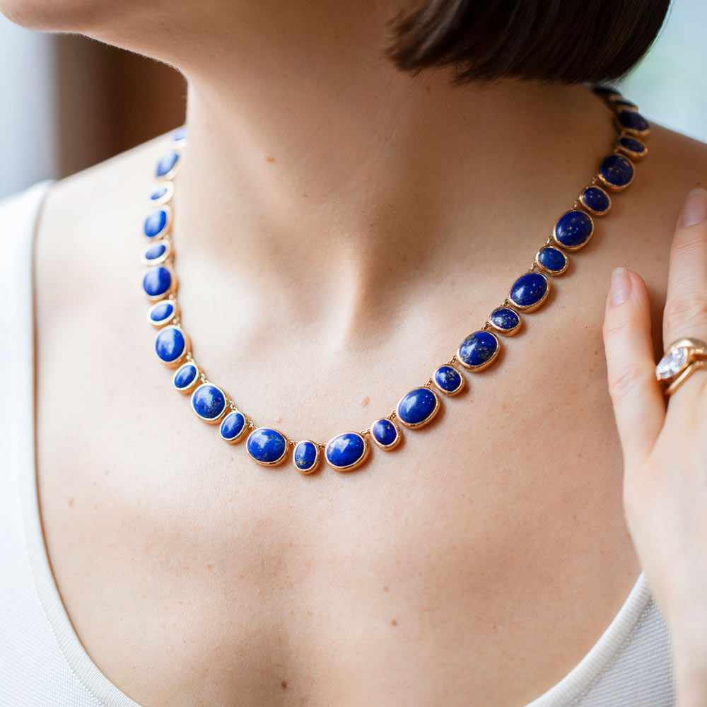 product_details::Apparition Necklace on model.