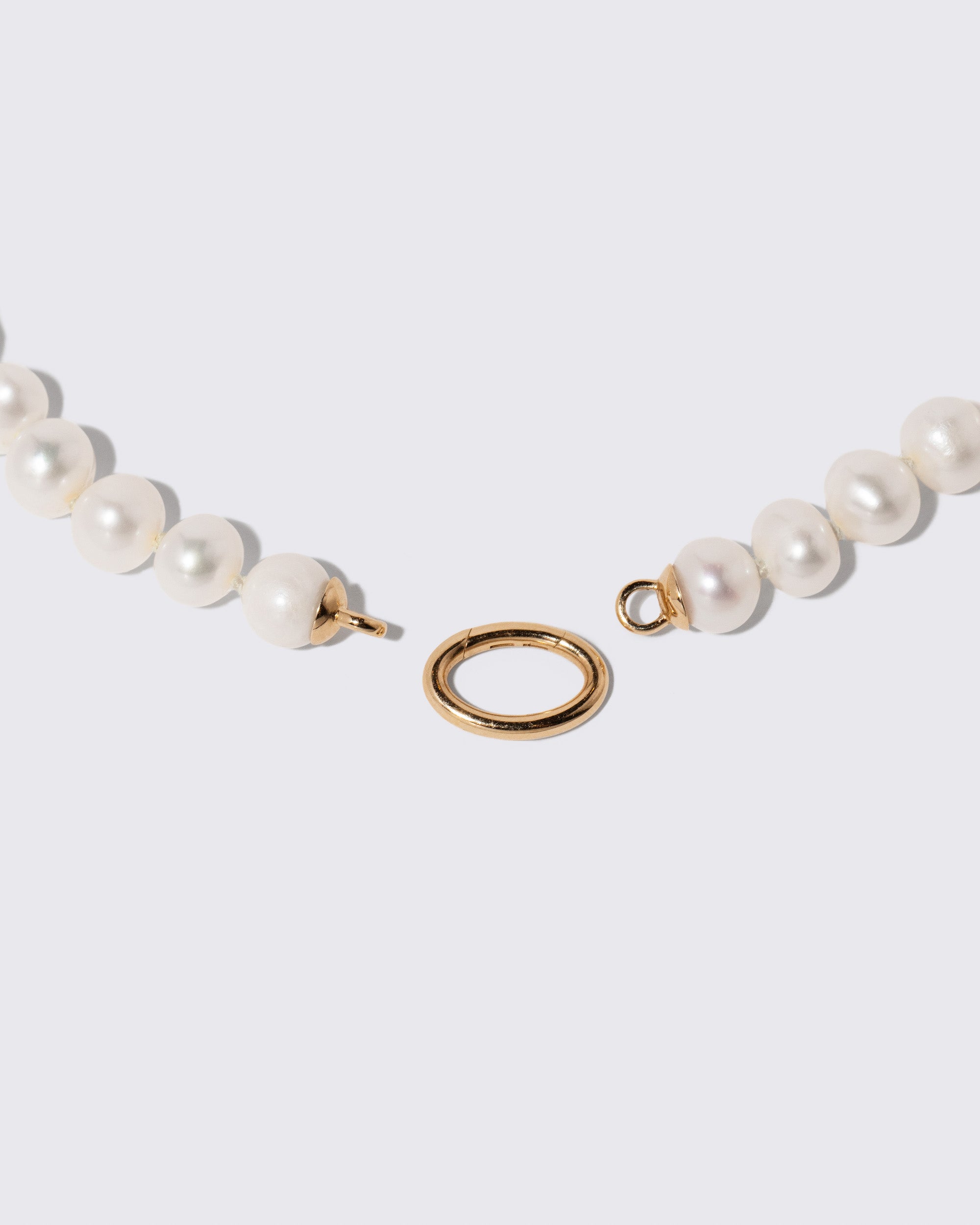 Pearl Openable Link Necklace | Mociun