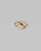 Step Cut Diamond Grand Level Ring on light color background.