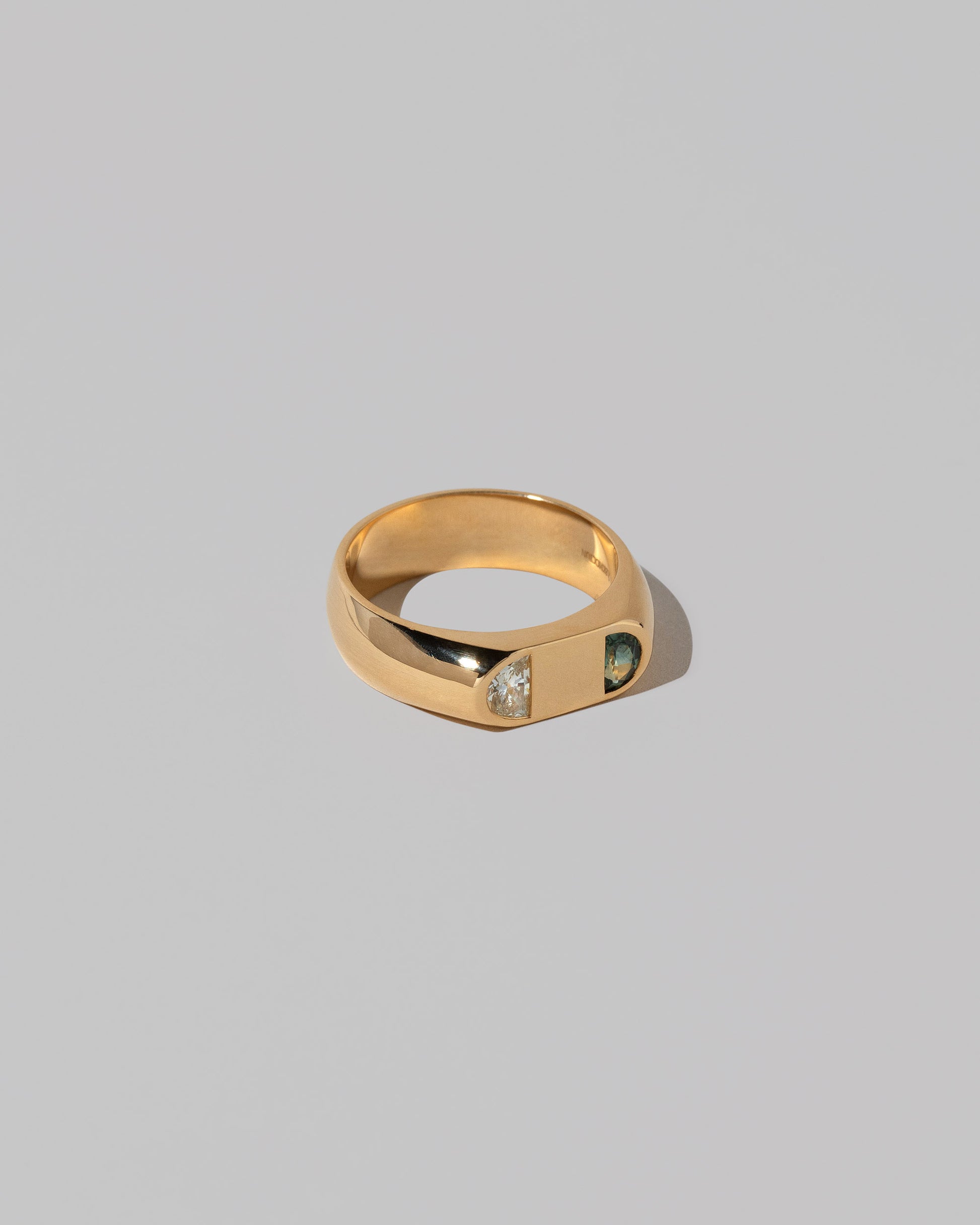 View from the side of the Parts Ring on light color background.