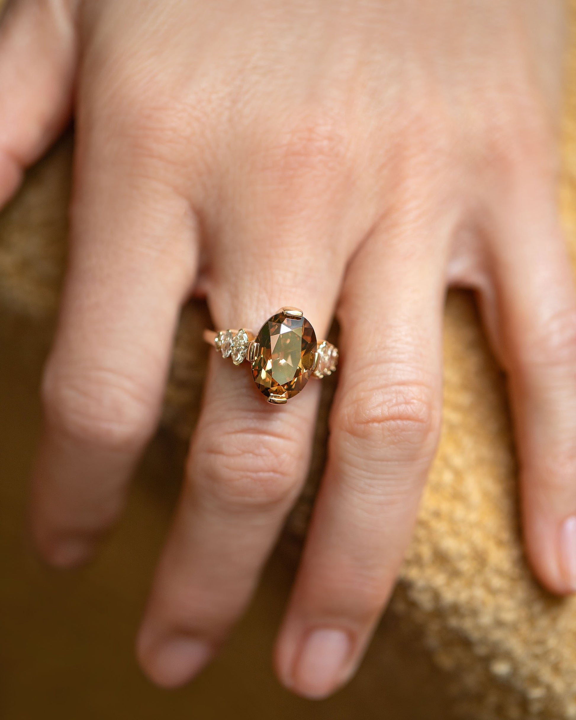 Calycanthus Ring on model.