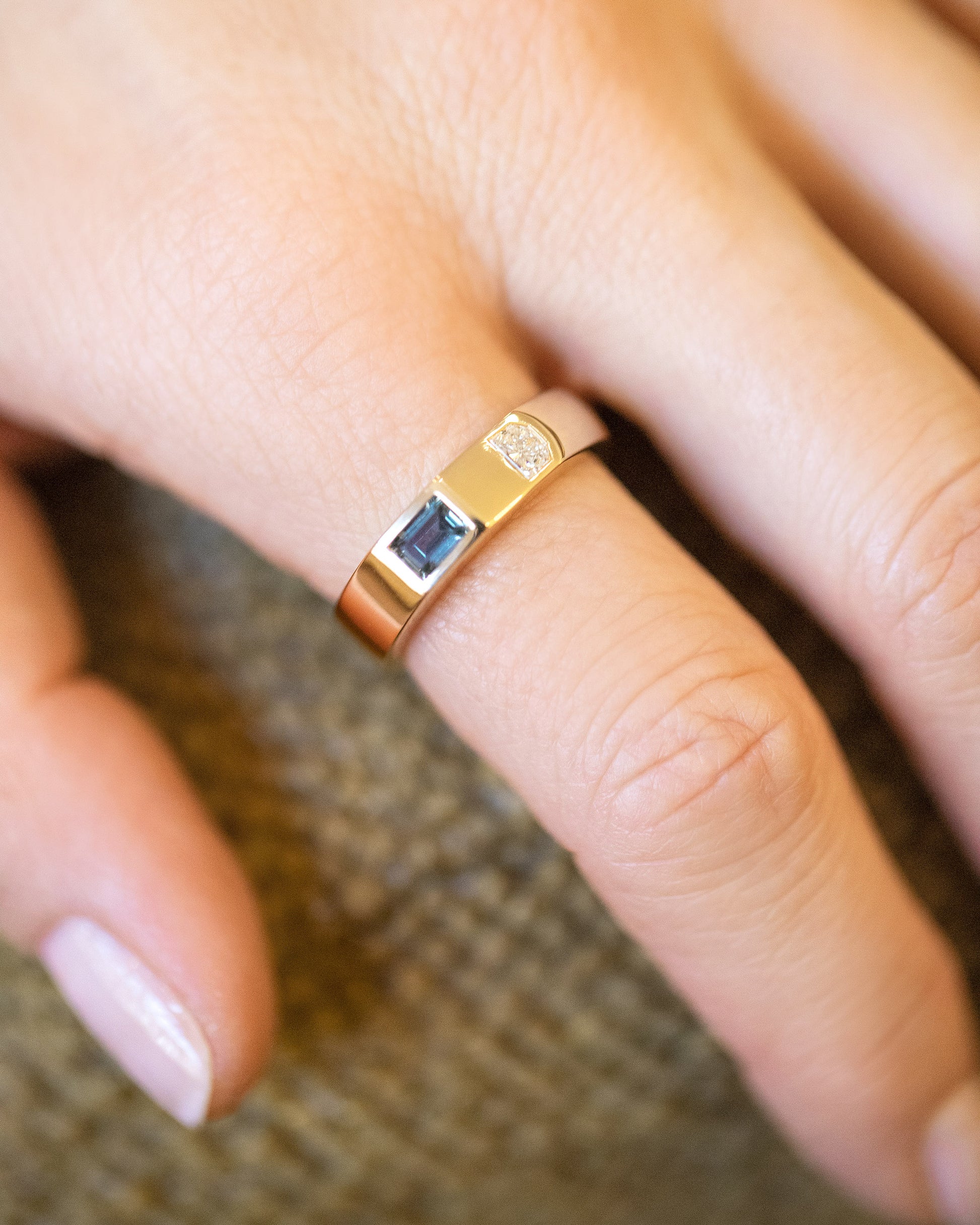 Component Ring on model.