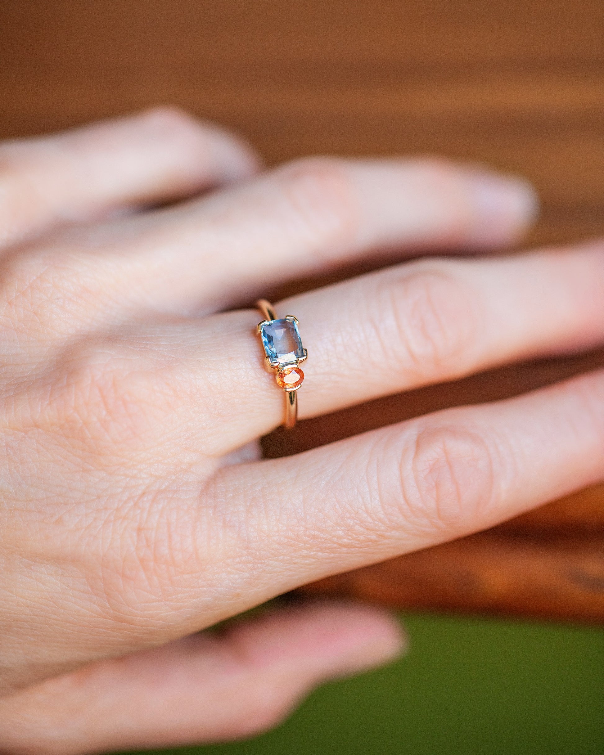 Firefall Ring on model.