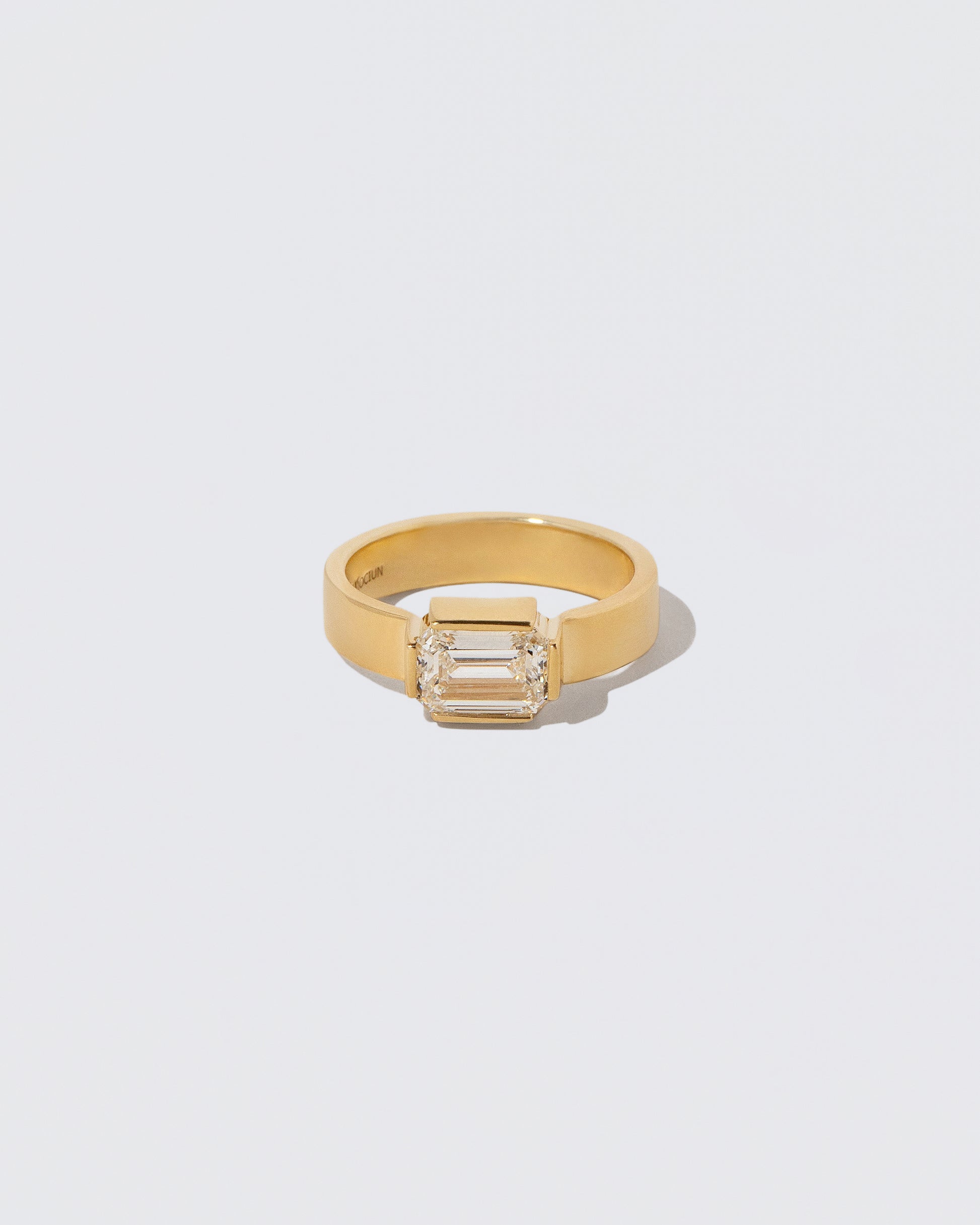 Diamond Fold Ring on light color background.