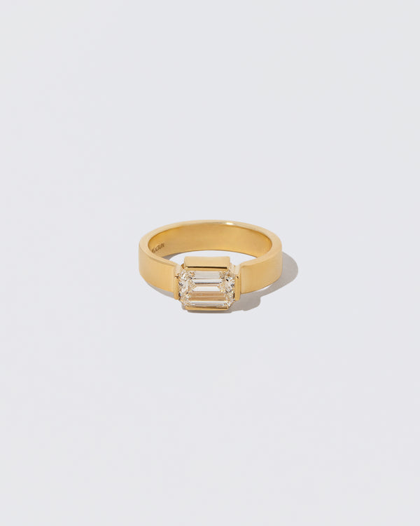 Diamond Fold Ring on light color background.