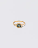 Geyser Bicolor Sapphire Ring 008 on light color background.