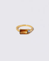 Golden Aura Ring on light color background.