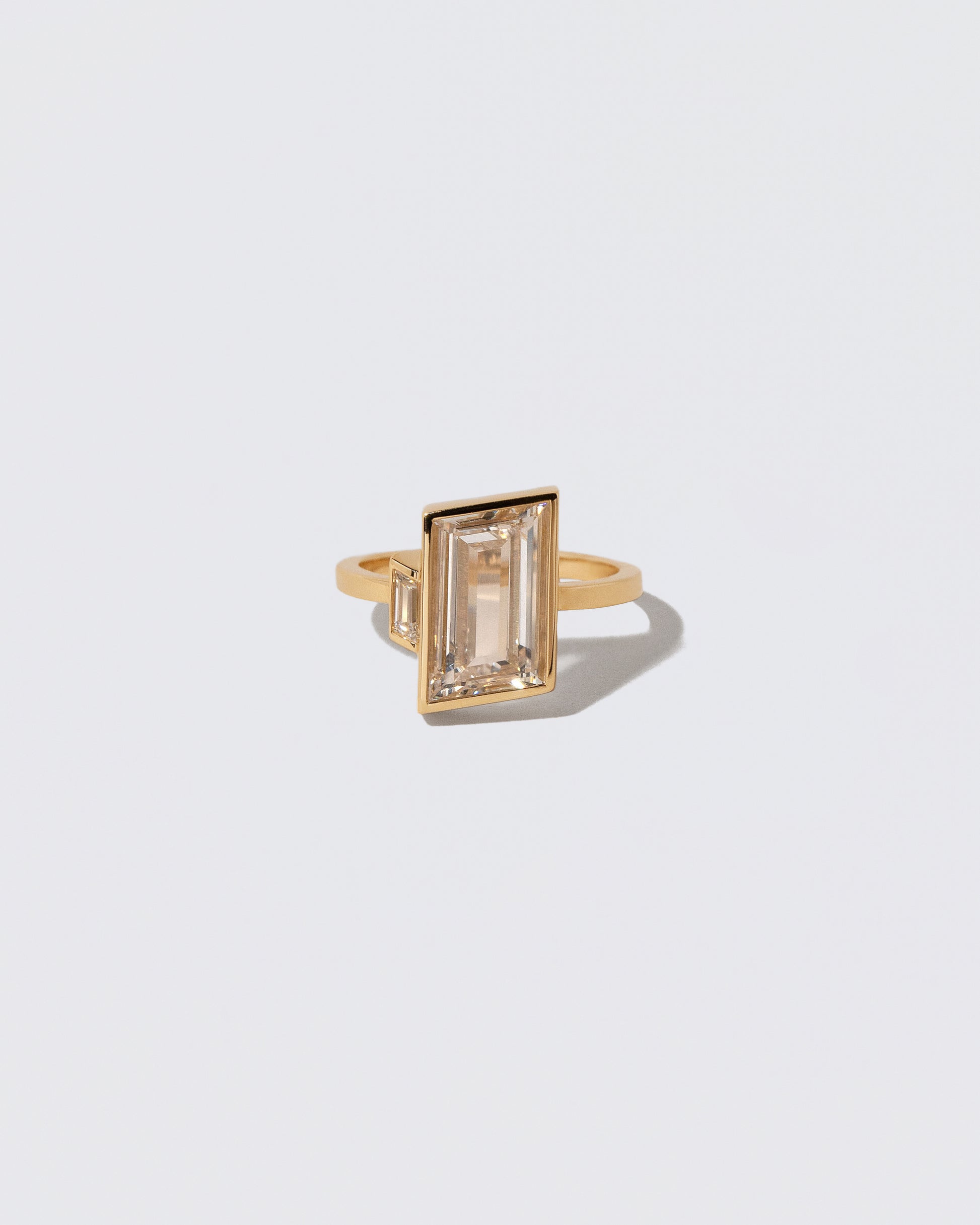 Laelia Ring on light color background.