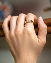 Miroir Ring on model.