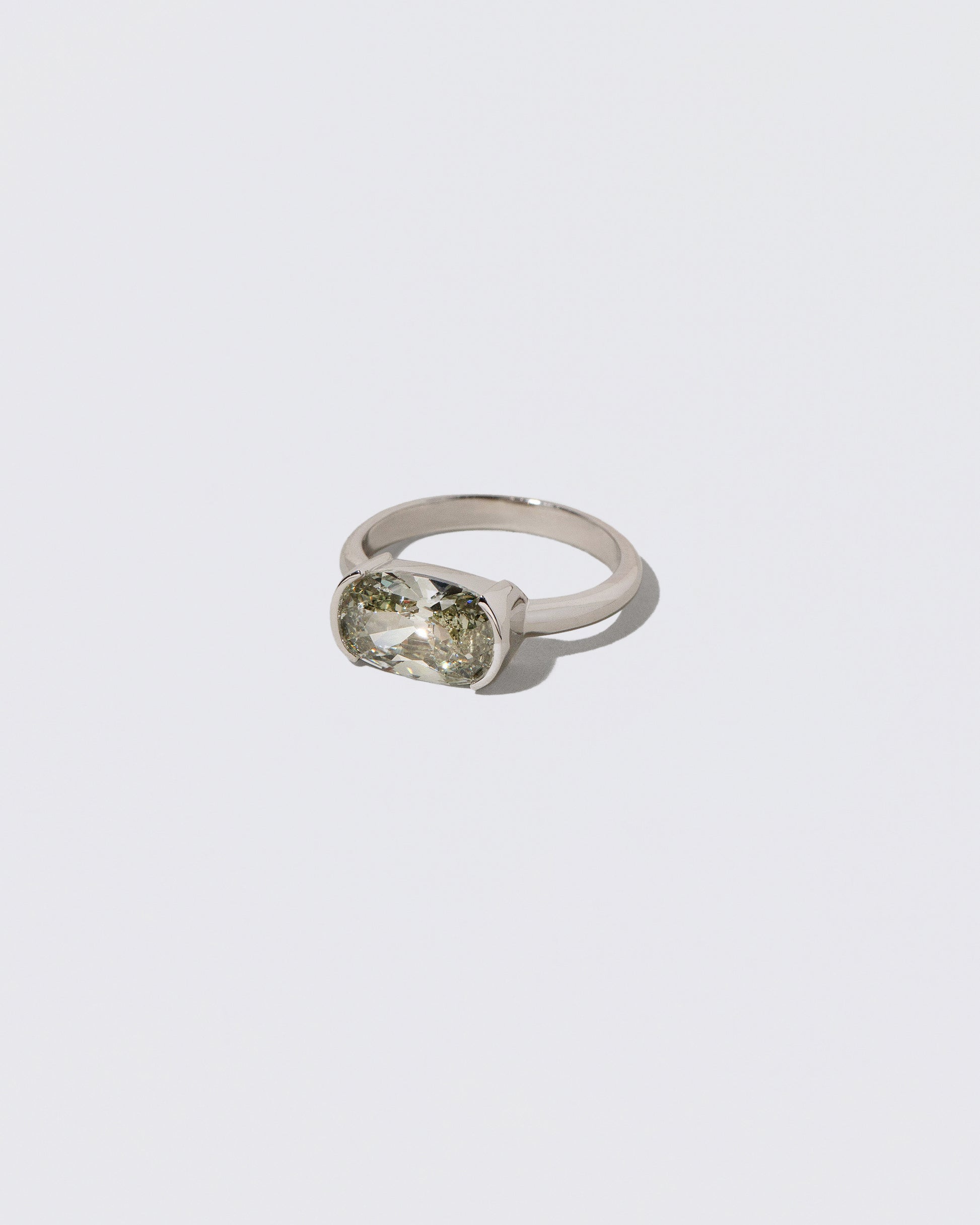 View from the side of the Shift Ring on light color background.