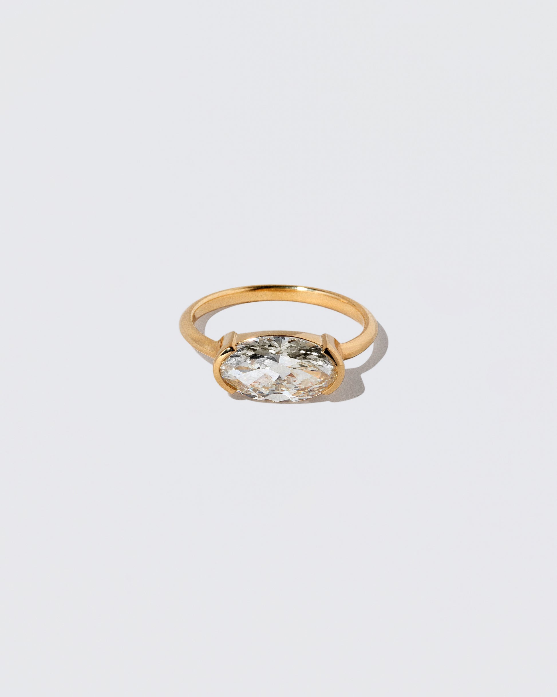 Moval Diamond Transformation Ring on light color background.