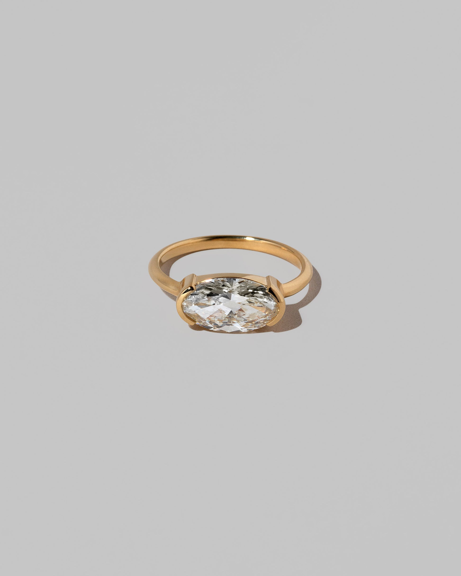 Moval Diamond Transformation Ring on light color background.