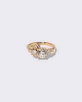 Diamond Vega Ring on light color background.