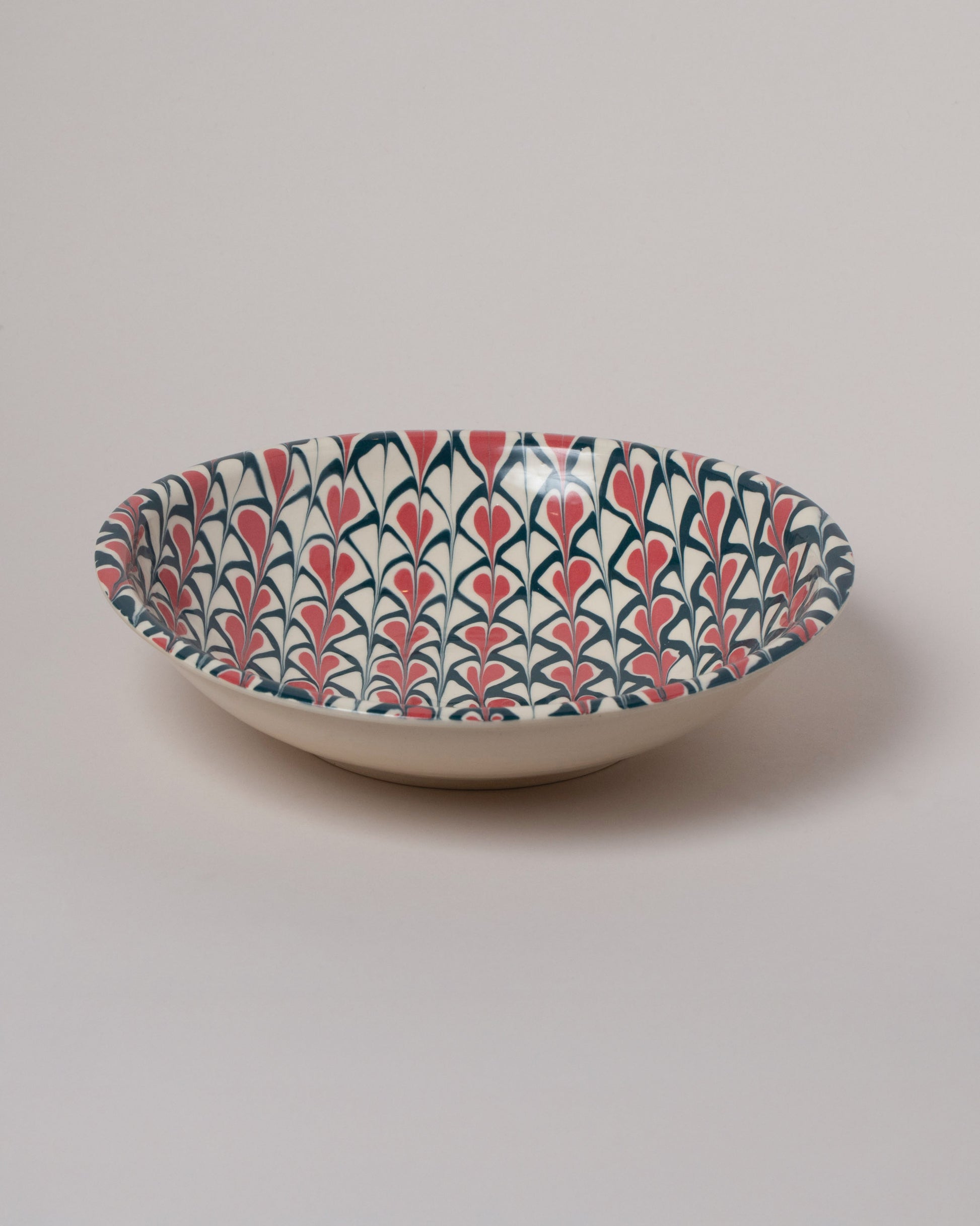 Morgan Levine Spade Pasta Bowl on light color background.