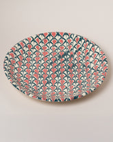 Morgan Levine Spade Platter on light color background.